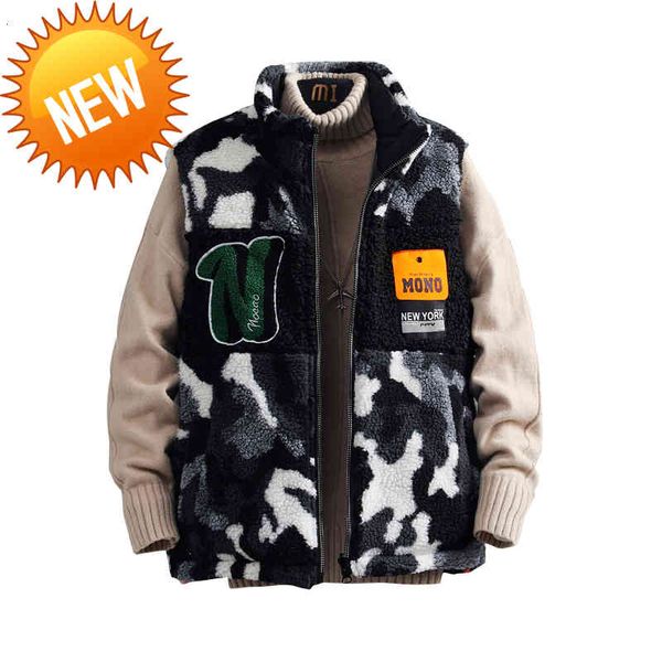 vest men 2021 autumn winter new fashion coats cotton-padded men's vests male sleeveless jacket casual thickening waistcoat, Black
vest men 2021 autumn winter new fashion coats cotton-padded men's vests male sleeveless jacket casual thickening waistcoat, Black