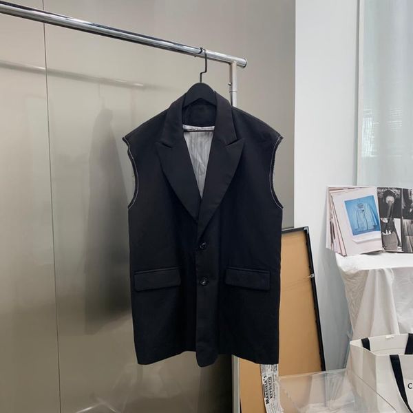 women's vests 2021 women fashion sleeveless casual solid color suit vest 0612, Black;white
women's vests 2021 women fashion sleeveless casual solid color suit vest 0612, Black;white