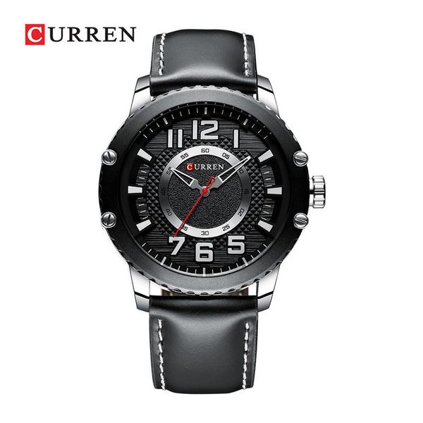curren 8341 watch men leather strap boys watches men's chronograph waterproof sport wrist date quartz wristwatch gifts school time devi, Slivery;brown
curren 8341 watch men leather strap boys watches men's chronograph waterproof sport wrist date quartz wristwatch gifts school time devi, Slivery;brown