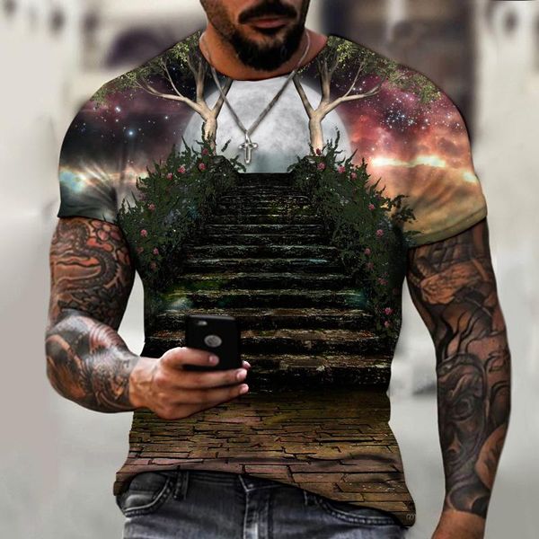 men's t-shirts oversized 3d three-dimensional t-shirt street pullover o-neck short-sleeved creative art fashion clothing, White;black
men's t-shirts oversized 3d three-dimensional t-shirt street pullover o-neck short-sleeved creative art fashion clothing, White;black