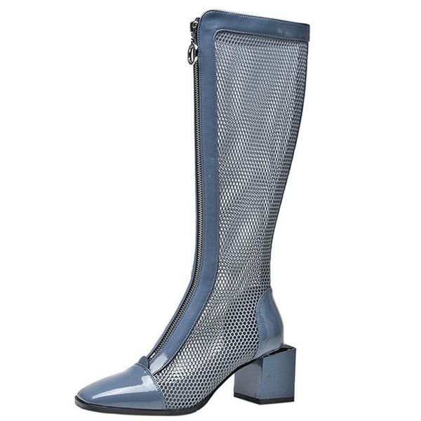 fashion summer boots square toe thick high heels pumps for women genuine leather 2021 night club party knee, Black
fashion summer boots square toe thick high heels pumps for women genuine leather 2021 night club party knee, Black