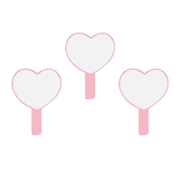 compact mirrors 3pcs makeup mirror handheld cosmetic heart shaped single side looking glass (purple)
compact mirrors 3pcs makeup mirror handheld cosmetic heart shaped single side looking glass (purple)