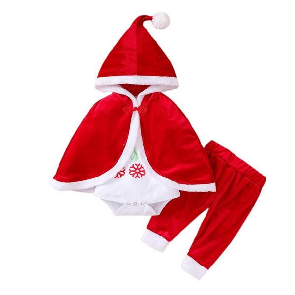 clothing sets 3pcs autumn cute baby boy girl cloak set infant letter print romper trousers and hooded outfits christmas, White
clothing sets 3pcs autumn cute baby boy girl cloak set infant letter print romper trousers and hooded outfits christmas, White