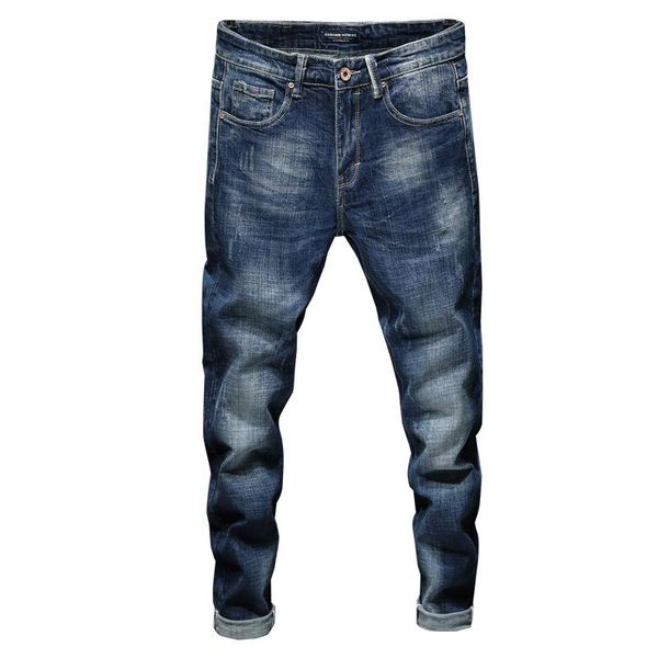 men's jeans man pants fashion 2021 spring autumn blue slim fit elasticity men trousers denim male,835
men's jeans man pants fashion 2021 spring autumn blue slim fit elasticity men trousers denim male,835