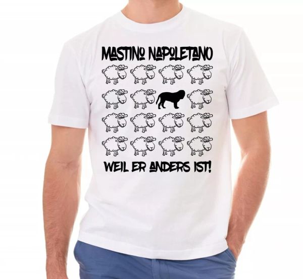 Mastno Napoletano Unisex T-Shirt Black Sheep Men Dog Dog Motif, Mainly pictures
Mastno Napoletano Unisex T-Shirt Black Sheep Men Dog Dog Motif, Mainly pictures