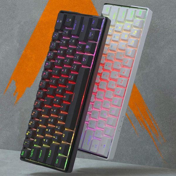 61 key mechanical keyboard switch 60% nkro bluetooth dual mode pbt keycaps wireless wired gaming pc tablet dk61 keyboards
61 key mechanical keyboard switch 60% nkro bluetooth dual mode pbt keycaps wireless wired gaming pc tablet dk61 keyboards