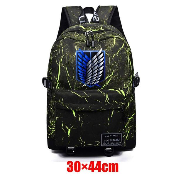 backpack attack on titan zip teenager packsack fabric schoolbag mochila student casual travel lapbag
backpack attack on titan zip teenager packsack fabric schoolbag mochila student casual travel lapbag