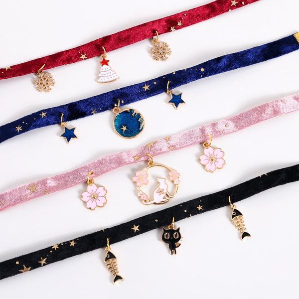cat collars & leads japanese style velvet bronzing adjustable pet christmas snowflake pendant kitten necklace cute puppy bow tie
cat collars & leads japanese style velvet bronzing adjustable pet christmas snowflake pendant kitten necklace cute puppy bow tie