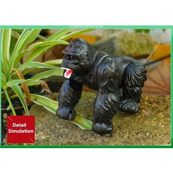 high simulation gorilla robot toy lighting control orangutan animal with simulative sound effect walking function funny terrify
high simulation gorilla robot toy lighting control orangutan animal with simulative sound effect walking function funny terrify