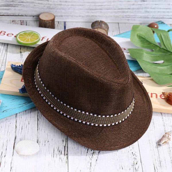 caps & hats children sunhat kids summer beach straw hat jazz panamas trilby fedora british cap breathable baby girls boys sunvisor, Yellow 
caps & hats children sunhat kids summer beach straw hat jazz panamas trilby fedora british cap breathable baby girls boys sunvisor, Yellow