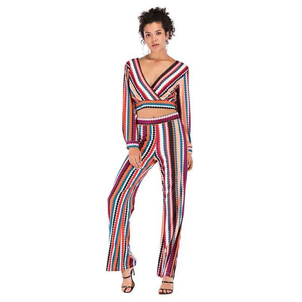 women suits travel beach 2 pieces spring 2021 casual wide legs pants stripe print t-shirts female fashion red suit women's two pie, White
women suits travel beach 2 pieces spring 2021 casual wide legs pants stripe print t-shirts female fashion red suit women's two pie, White