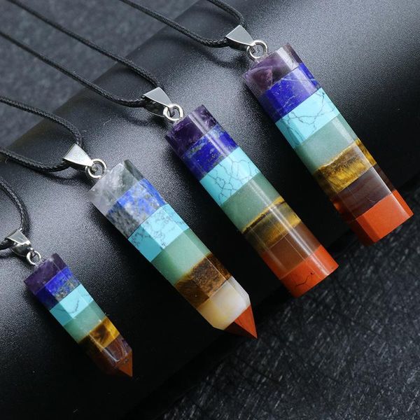 chains natural stone crystal meditation chakra pendant pendulum yoga reiki healing energy necklace, Silver
chains natural stone crystal meditation chakra pendant pendulum yoga reiki healing energy necklace, Silver