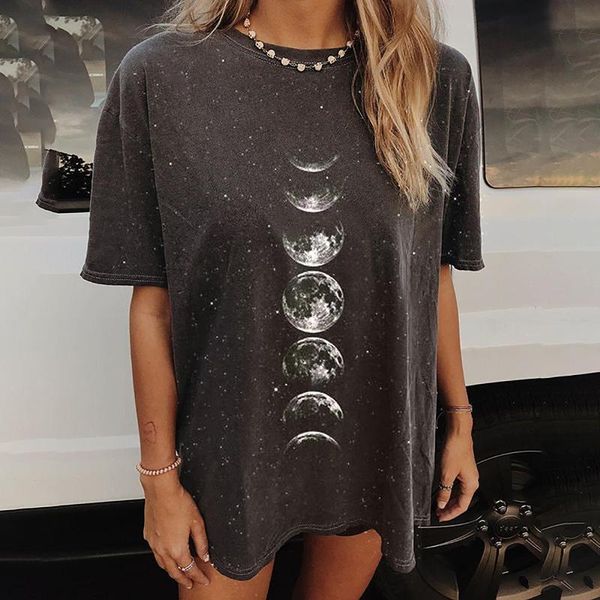 women's t-shirt summer short sleeve plus size 2021 streetwear vintage sun moon printed female gray vrouw t-shirts, White
women's t-shirt summer short sleeve plus size 2021 streetwear vintage sun moon printed female gray vrouw t-shirts, White