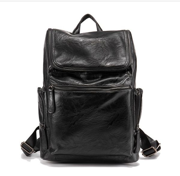 luxurys casual travel bag black pu leather men's shoulder women school bags men charging anti theft designer backpacks
luxurys casual travel bag black pu leather men's shoulder women school bags men charging anti theft designer backpacks