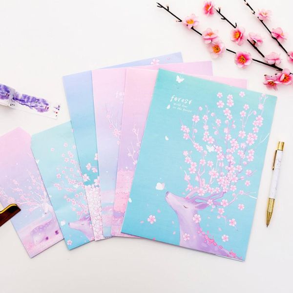 gift wrap deer wild forest set 3 envelope 6 letters writing wedding invitation school supplies romantic beautiful confession letter paper
gift wrap deer wild forest set 3 envelope 6 letters writing wedding invitation school supplies romantic beautiful confession letter paper