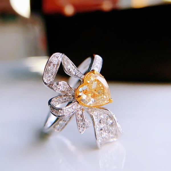 wedding rings cute female yellow heart zircon ring charm silver color open engagement luxury crystal bowkone for women, Slivery;golden
wedding rings cute female yellow heart zircon ring charm silver color open engagement luxury crystal bowkone for women, Slivery;golden