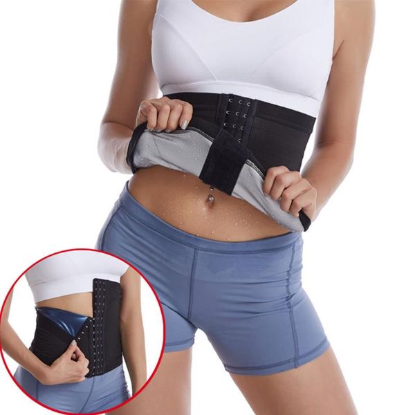 waist support sauna trimmer belly wrap workout sport sweat band abdominal trainer weight loss body shaper tummy control slimming belt, Black;gray
waist support sauna trimmer belly wrap workout sport sweat band abdominal trainer weight loss body shaper tummy control slimming belt, Black;gray