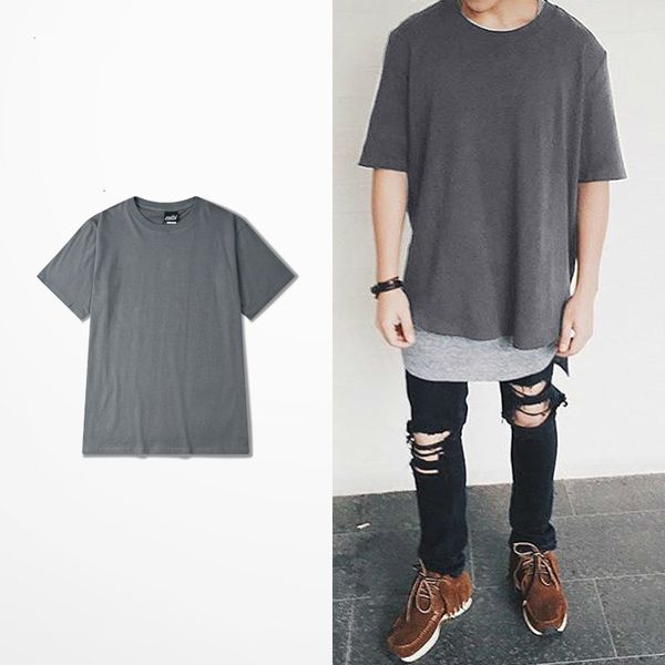 tee male cotton hip hop gray shirt kanye tshirt, White;black 
tee male cotton hip hop gray shirt kanye tshirt, White;black