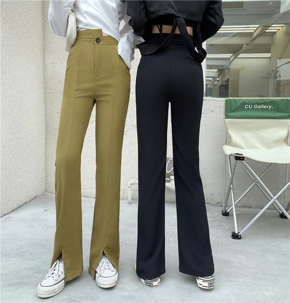 wavsiyier casual high waist womens pants wide leg loose straight trousers suit office flare pant fashion winter solid korean autumn, Black;white
wavsiyier casual high waist womens pants wide leg loose straight trousers suit office flare pant fashion winter solid korean autumn, Black;white