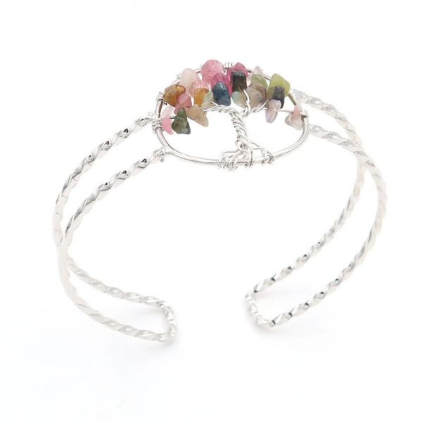 cuff 7 chakra tree charm open bangle bracelets natural amethysts quartz stone adjustable wrist for women, White
cuff 7 chakra tree charm open bangle bracelets natural amethysts quartz stone adjustable wrist for women, White