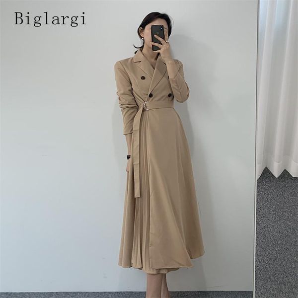 casual dresses autumn winter pleated long dress women elegant vintage midi office ladies 2021 korean woman vestidos, Black;gray
casual dresses autumn winter pleated long dress women elegant vintage midi office ladies 2021 korean woman vestidos, Black;gray
