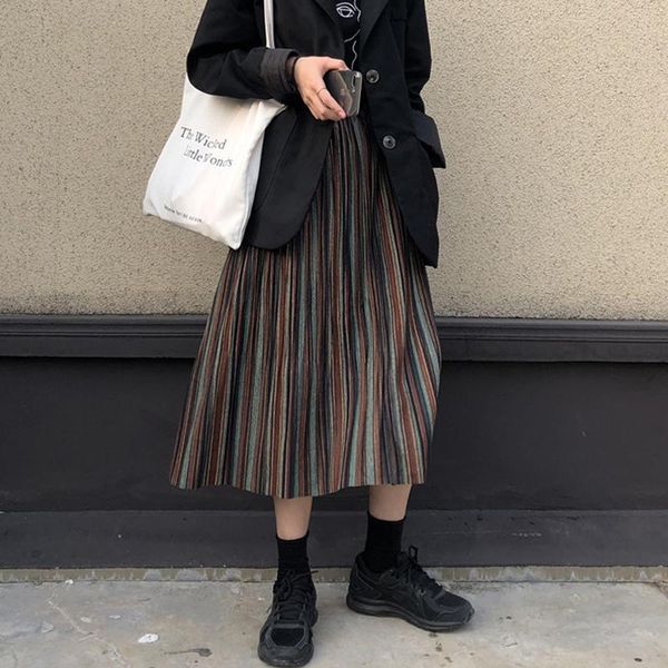 skirts women's autumn draped rib pleated long knitted skirt elegant winter woolen blend a-line knit elastic waist q48, Black
skirts women's autumn draped rib pleated long knitted skirt elegant winter woolen blend a-line knit elastic waist q48, Black