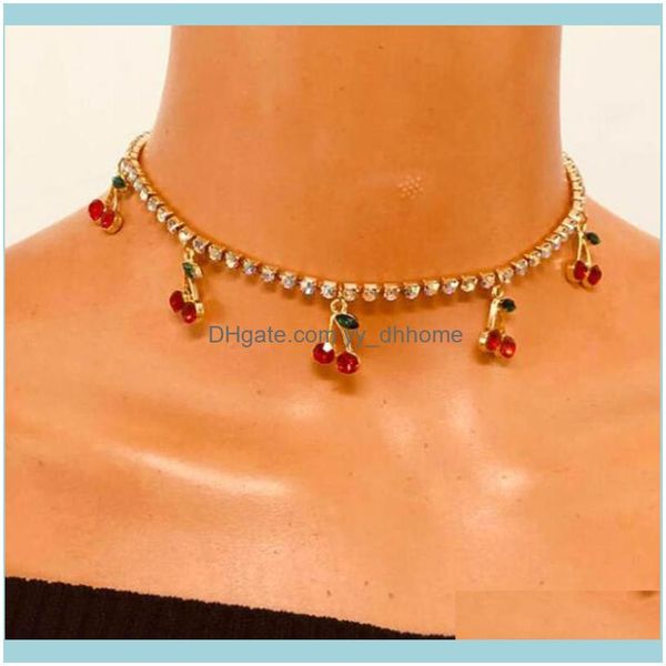 necklaces & pendants jewelrycharm rhinestone cherry pendant necklace for women statement tennis chain choker crystal collar girls hip hop je, Golden;silver
necklaces & pendants jewelrycharm rhinestone cherry pendant necklace for women statement tennis chain choker crystal collar girls hip hop je, Golden;silver