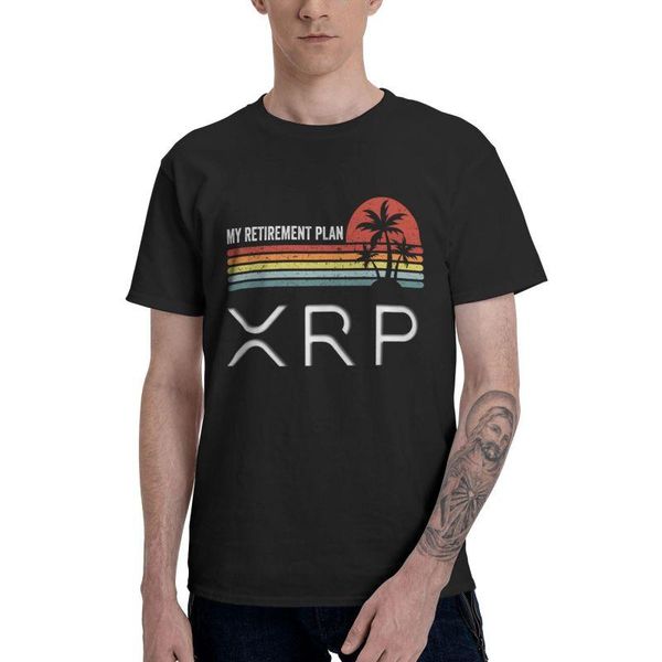 men's t-shirts ripple xrp retirement plan t-shirt men fashion t shirt short sleeve 100% cotton crypto tshirt unique tee gift, White;black
men's t-shirts ripple xrp retirement plan t-shirt men fashion t shirt short sleeve 100% cotton crypto tshirt unique tee gift, White;black