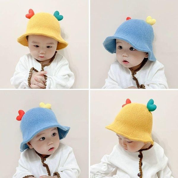 cute handmade knitted baby hat cotton love boys and girls universal warm sunshade fisherman blue black green caps & hats, Yellow
cute handmade knitted baby hat cotton love boys and girls universal warm sunshade fisherman blue black green caps & hats, Yellow