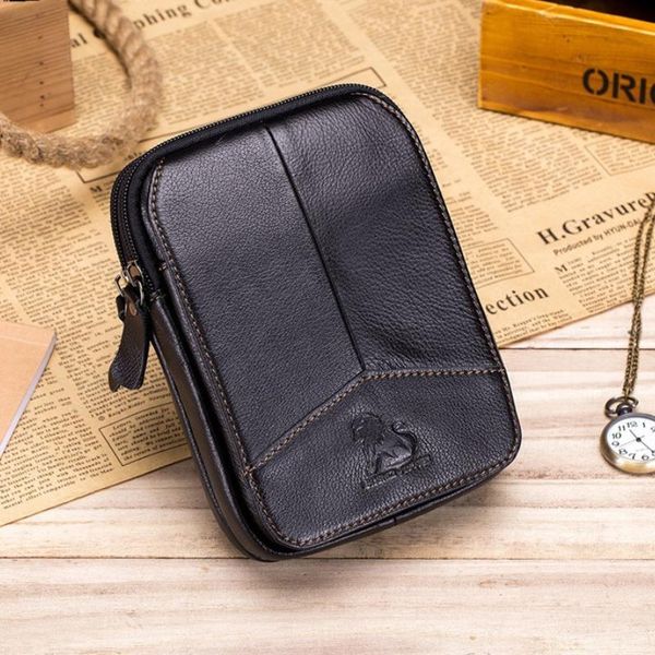 waist bag for men genuine leather wallet pack pocket pouch belt outdoor purse hip holster bum fanny travel mobile iphone male bags
waist bag for men genuine leather wallet pack pocket pouch belt outdoor purse hip holster bum fanny travel mobile iphone male bags
