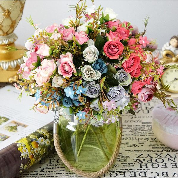 bouquet 10 heads artificial flowers peony rose silk fake flower for home garden floral vintage wedding party decor decorative & wreaths
bouquet 10 heads artificial flowers peony rose silk fake flower for home garden floral vintage wedding party decor decorative & wreaths