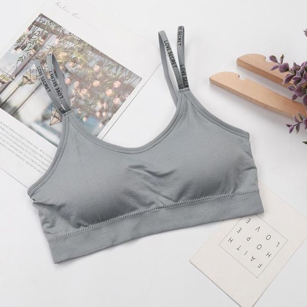 camisoles & tanks summer women's letter shoulder strap cotton wrapped chest underwear elastic pad underwireless bottoming camisole, Black;white
camisoles & tanks summer women's letter shoulder strap cotton wrapped chest underwear elastic pad underwireless bottoming camisole, Black;white