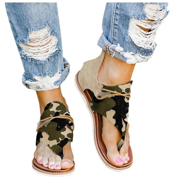 women's sandals ladies casual camouflage flip flops comfy zipper shoes summer sandalias de las mujeres, Black
women's sandals ladies casual camouflage flip flops comfy zipper shoes summer sandalias de las mujeres, Black