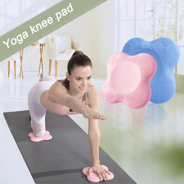 yoga knee pads cusion support for wrist hips hands elbows pad mat fitness exercise sports mats
