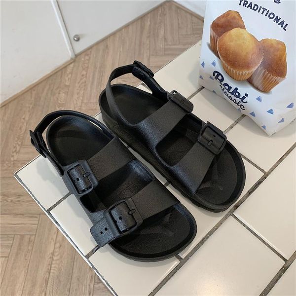 sandals female summer fashion fairy wind student leisure korean thick bottom sports flat beach roman shoes, Black
sandals female summer fashion fairy wind student leisure korean thick bottom sports flat beach roman shoes, Black