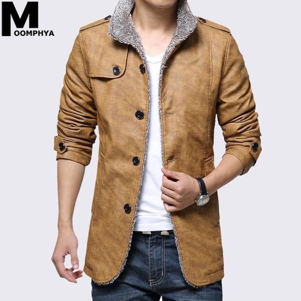 men's fur & faux moomphya 2021 arrived leather jacket men warm fleece liner coat mens jackets plus size m-8xl, Black
men's fur & faux moomphya 2021 arrived leather jacket men warm fleece liner coat mens jackets plus size m-8xl, Black