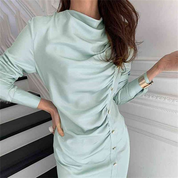 dress women's long sleeve side single breasted split solid color ruched office lady es casual party spring 05k4 d0r8, Black;gray
dress women's long sleeve side single breasted split solid color ruched office lady es casual party spring 05k4 d0r8, Black;gray