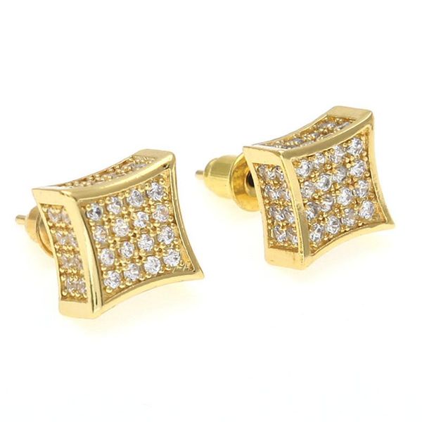 stud hip hop micro inlaid zircon earrings professional men's accessories woman fashion jewelry temperament girl's daily wear, Golden;silver
stud hip hop micro inlaid zircon earrings professional men's accessories woman fashion jewelry temperament girl's daily wear, Golden;silver