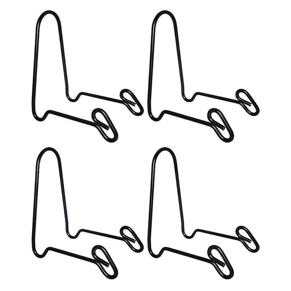 frames 4pcs/lot metal wall hanging easel display stand decorative multifunctional plate holder diy home supplies