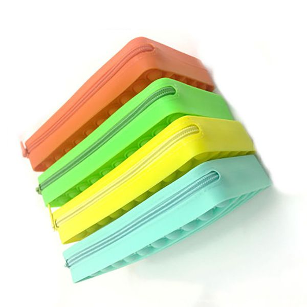silicone rainbow push bubble pencil bag case pouches fidget toys simple dimple bubbles finger toy decompression relief interactive school
silicone rainbow push bubble pencil bag case pouches fidget toys simple dimple bubbles finger toy decompression relief interactive school