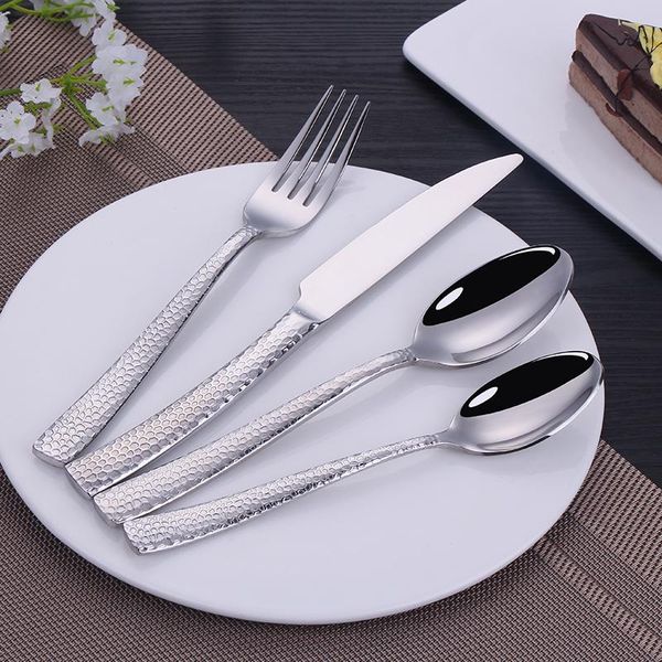 dinnerware sets sliver cutlery set luxury 24 pieces mirror polishing tableware 304 stainless steel dinner knife & fork
dinnerware sets sliver cutlery set luxury 24 pieces mirror polishing tableware 304 stainless steel dinner knife & fork