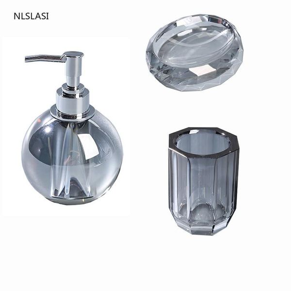 bath accessory set nordic style crystal three-piece suit home el bathroom ornaments soap dish lotion bottle mouth cup decorations
bath accessory set nordic style crystal three-piece suit home el bathroom ornaments soap dish lotion bottle mouth cup decorations
