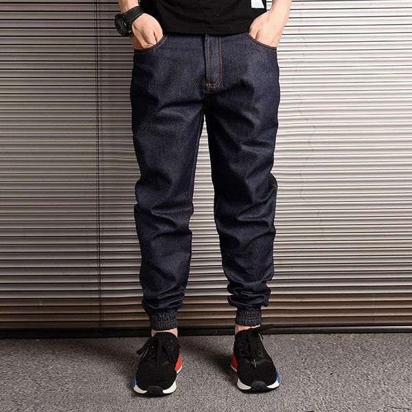 men's jeans 2021 japanese vintage fashion men loose fit elastic waist slack bottom denim cargo pants streetwear hip hop joggers, Blue
men's jeans 2021 japanese vintage fashion men loose fit elastic waist slack bottom denim cargo pants streetwear hip hop joggers, Blue