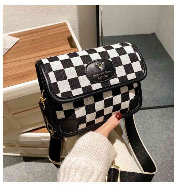 bags handbags wallets 2021 fawn shoulder versatile fashion women's diagonal tide chessboard check thousand bird, Black;red
bags handbags wallets 2021 fawn shoulder versatile fashion women's diagonal tide chessboard check thousand bird, Black;red