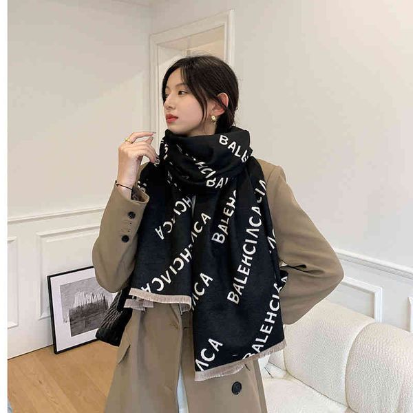 fine scarf female autumn winter version versatile warm thickened cashmere scarf bib summer shawl, Blue;gray
fine scarf female autumn winter version versatile warm thickened cashmere scarf bib summer shawl, Blue;gray