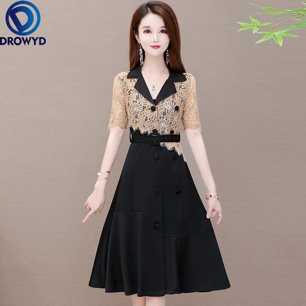 casual dresses summer dersses for woman fashion ladies short sleeve party simple fresh cute a-line dress fake two pieces, Black;gray
casual dresses summer dersses for woman fashion ladies short sleeve party simple fresh cute a-line dress fake two pieces, Black;gray