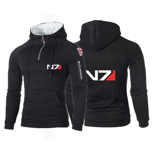 men's hoodies & sweatshirts mass effect n7 2021 autumn classic sports leisure running comfortable casual hooded coats, Black
men's hoodies & sweatshirts mass effect n7 2021 autumn classic sports leisure running comfortable casual hooded coats, Black