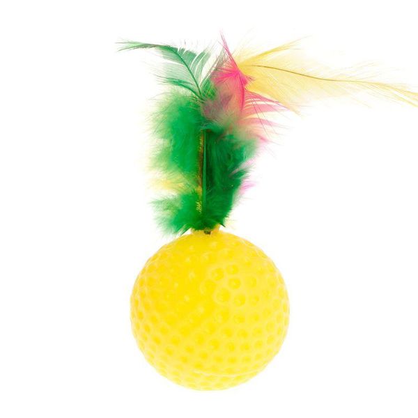 cat teaser golf ball feather colorful toys squeaky chew play intelligent interactive funny pet dog puppy kitten supplies
cat teaser golf ball feather colorful toys squeaky chew play intelligent interactive funny pet dog puppy kitten supplies