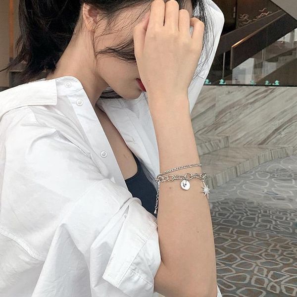 bangle gu-225 eight-pointed star pearl bracelet simple personality temperament net red korean fashion cold wind women, Black
bangle gu-225 eight-pointed star pearl bracelet simple personality temperament net red korean fashion cold wind women, Black