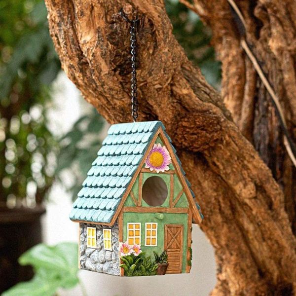 bird cages hanging decorative resin house for outside hut hummingbird nest garden window outdoor home decorations accessories
bird cages hanging decorative resin house for outside hut hummingbird nest garden window outdoor home decorations accessories